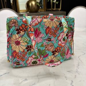Vera Bradley Vibrant Floral Tote